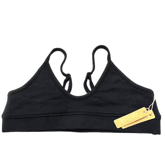 SKIMS PJ Sleep Bralette Onyx Women’s Small - Picture 2 of 11